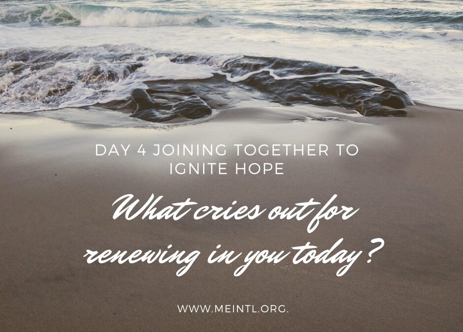 Joining Together – Day 4 – Renew